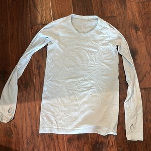 LuLu Lemon swiftly tech light blue size 8